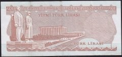 6.Emisyon 4.Tertip 20 Lira I78 549120 Çok Temiz+