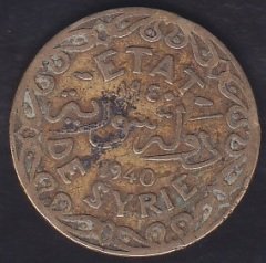 SURİYE 5 KURUŞ 1940