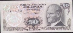 6.Emisyon 2.Tertip 50 Lira I47 264392 Çilaltı Çil