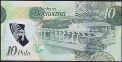 Botswana 10 Pula 2017/18 Polymer ÇİL