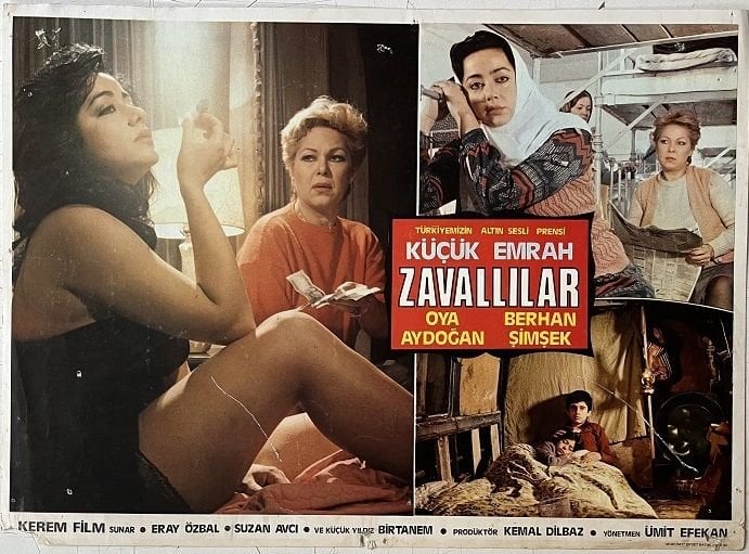 Zavallılar - Küçük Emrah - Oya Aydoğan -  Lobi Kartı