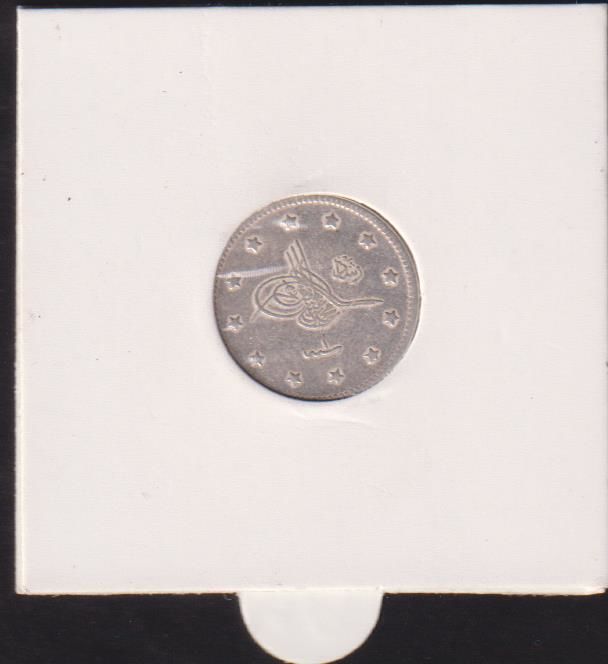 1327 / 1 Reşat 2 Kuruş Gümüş