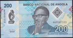 Angola 200 Kwanzas 2020 Çil Polimer 333
