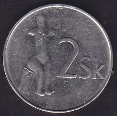 Slovakya 2 Korun 2002