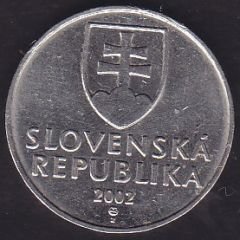 Slovakya 2 Korun 2002