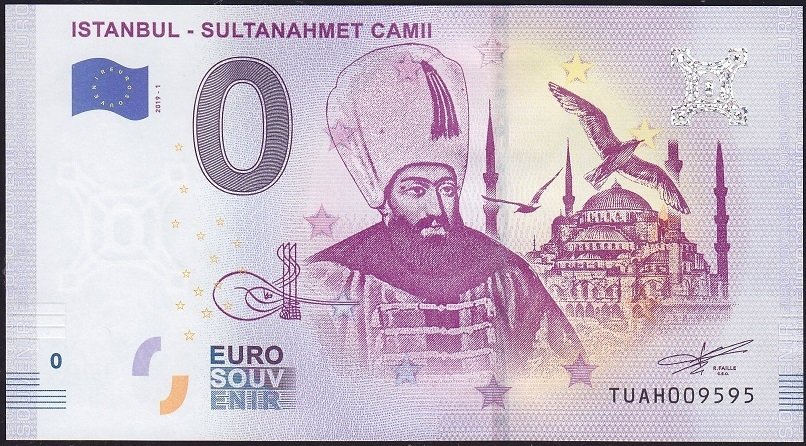 Sultanahmet Camii - 0 Euro 2019 Güzel Numara Çil 009595