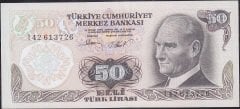 6.Emisyon 2.Tertip 50 Lira I42 613726 Çilaltı