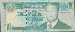 Fiji 2 Dolar 2000 Çil Hatıra