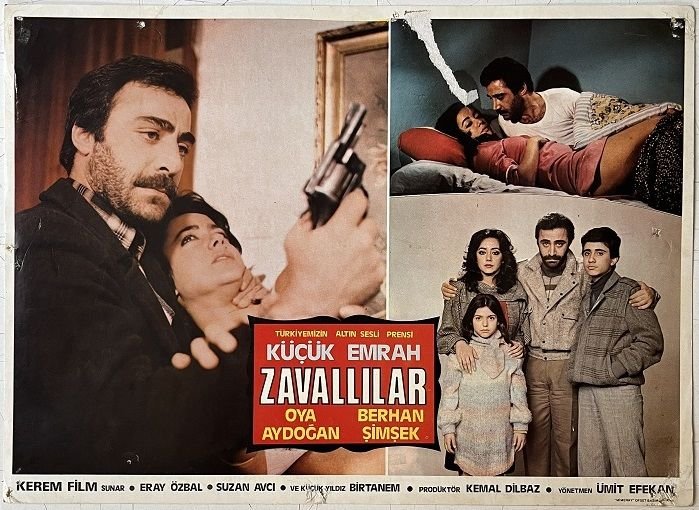 Zavallılar - Küçük Emrah - Oya Aydoğan -  Lobi Kartı