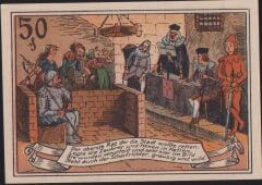 Almanya 50 Pfennig Notgeld 1921 Çil