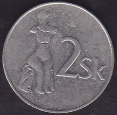 Slovakya 2 Korun 1993