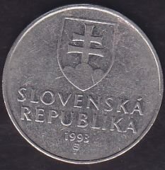 Slovakya 2 Korun 1993