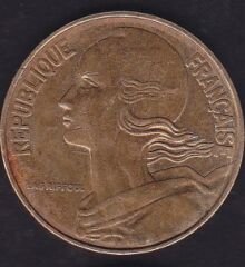 Fransa 20 Centimes 1993