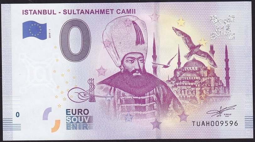 Sultanahmet Camii - 0 Euro 2019 Güzel Numara Çil 009596