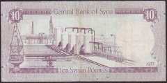 Suriye 10 Pound 1977 Çok Temiz Pick 101a