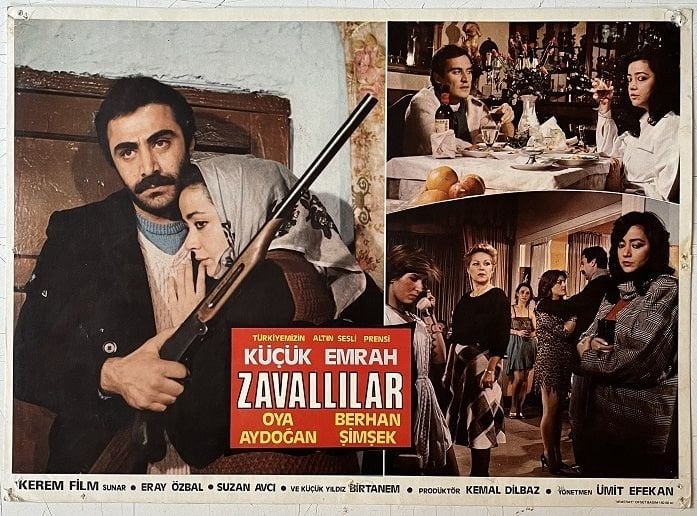 Zavallılar - Küçük Emrah - Oya Aydoğan -  Lobi Kartı