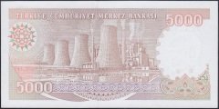 7.EMİSYON 4.TERTİP 5000 LİRA I31 480777 ÇİL