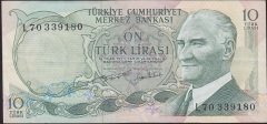 6.EMİSYON 2.TERTİP 10 LİRA L70 339180 ÇÇT +