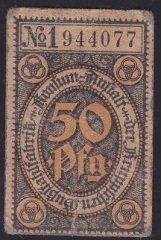 ALMANYA 50 PFENNİNG NOTGELD ÇÇT