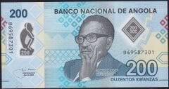 Angola 200 Kwanzas 2020 Çil Polimer