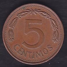 Venezuela 5 Centimos 1974