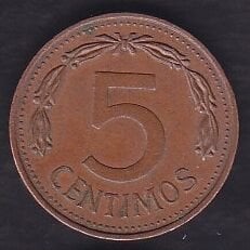 Venezuela 5 Centimos 1974