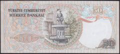 6.Emisyon 1.Tertip 50 Lira E56 309931 Çilaltı