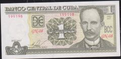 Küba 1 Peso 2017 Çil Pick 128h 199 198