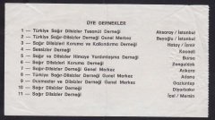 SAĞIR VE DİLSİZ FEDERASYONU 100 LİRALIK MAKBUZ