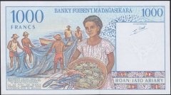 Madagaskar 1000 Frank 1994 Çil Pick 76b