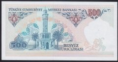 7.EMİSYON 2.TERTİP 500 LİRA D04 326570 ÇİL