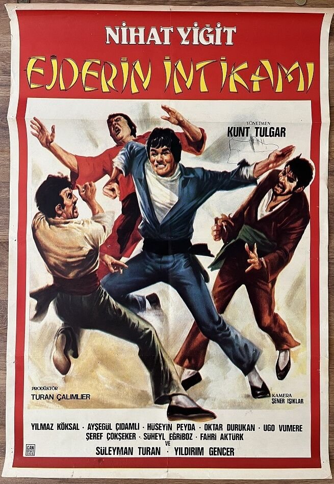 Nihat Yiğit - Yılmaz Köksal - Ejderin İntikamı - Film Afişi