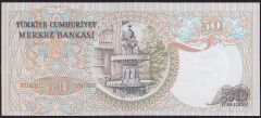 6.Emisyon 1.Tertip 50 Lira E14 150770 Çilaltı