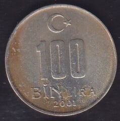 2001 Yılı 100.000 Lira