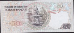 6.Emisyon 1.Tertip 50 Lira I16 420159 Ççt Çilaltı