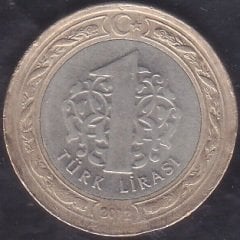 2012 Yılı 1 Lira Sayıştay'ın 150. Yılı