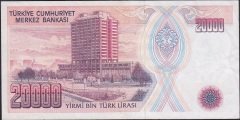 7.Emisyon 1.Tertip 20000 Lira A02 762356  Çok Çok Temiz