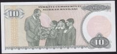 7.Emisyon 2.Tertip 10 Lira D12 440613 Çil