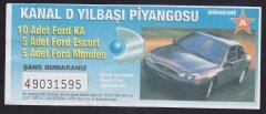 KANAL D  YILBAŞI PİYANGOSU 1998