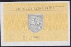 LİTVANYA 0.10 TALONAS 1991 ÇİL
