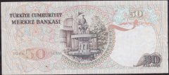 6.Emisyon 1.Tertip 50 Lira I02 389520 Çok Temiz +
