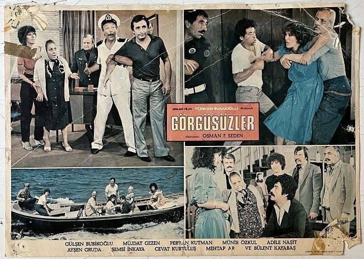 Görgüsüzler - Gülşen Bubikoğlu - Müjdat Gezen -  Lobi Kartı