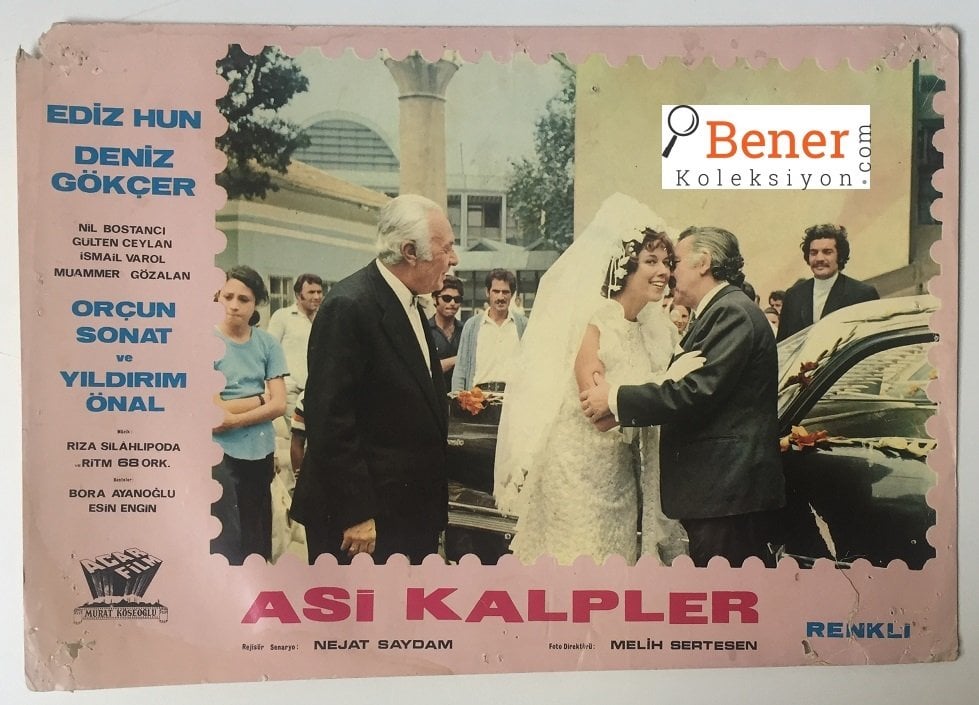 ASİ KALPLER - EDİZ HUN - DENİZ GÖKÇER LOBİ KARTI HALİYLE