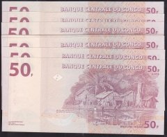 KONGO 50 FRANK 2013 ÇİL - SERİ TAKİPLİ 10 ADET