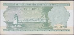 6.EMİSYON 2.TERTİP 10 LİRA L50 163408 ÇÇT ÇİLALTI