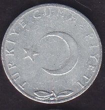 1975 Yılı 5 Kuruş