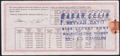 1983 9 Ağustos Çeyrek Bilet - N Serisi
