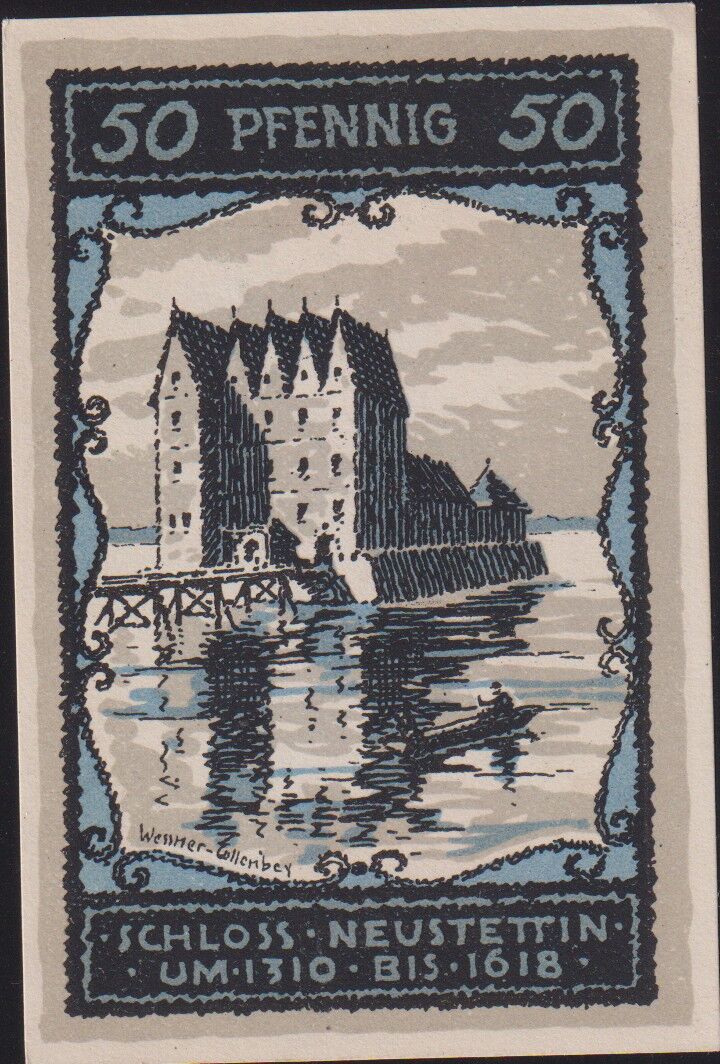 Almanya 50 Pfennig Notgeld 1921 Çil