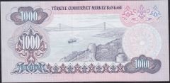 6.Emisyon 1.Tertip 1000 Lira A10 380590 Çilaltı Çil
