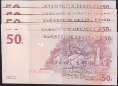 KONGO 50 FRANK 2007 ÇİL - SERİ TAKİPLİ 10 ADET